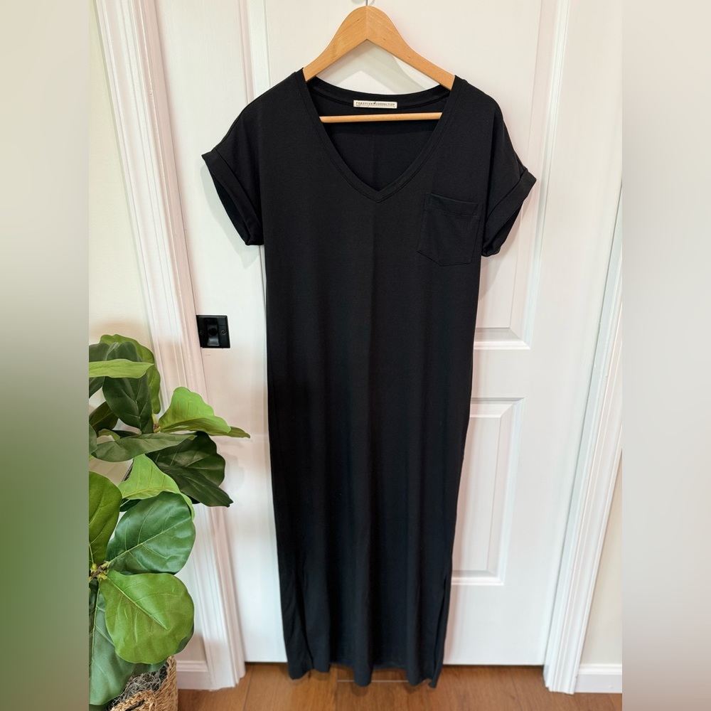 Peruvian Connection T-Shirt Maxi Dress Size S